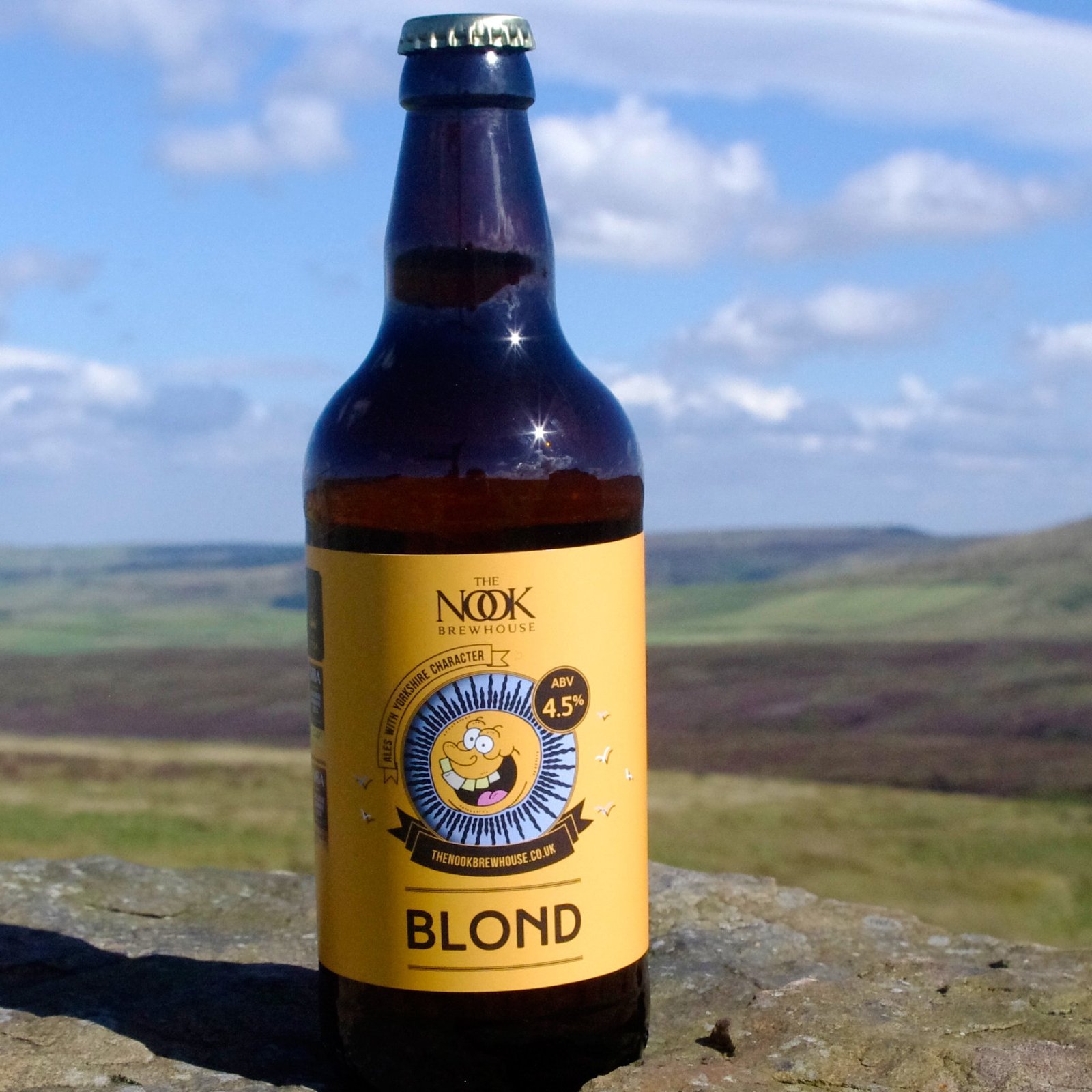 Nook Brewhouse Blond - Case of 12 x 500ml Bottles - Image 2